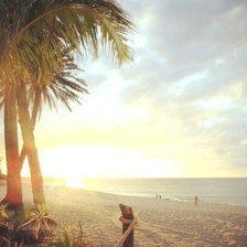 Схема вышивки «Пляж»