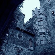 Схема вышивки «здание»