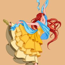 Схема вышивки «женский образ»