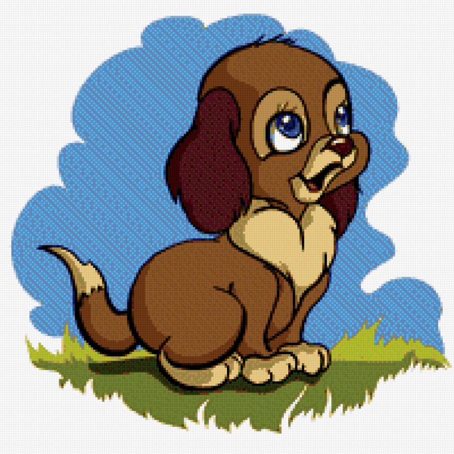 щеночек - песик, детям, собака, собачка, щенок, детская, животные, детское - предпросмотр