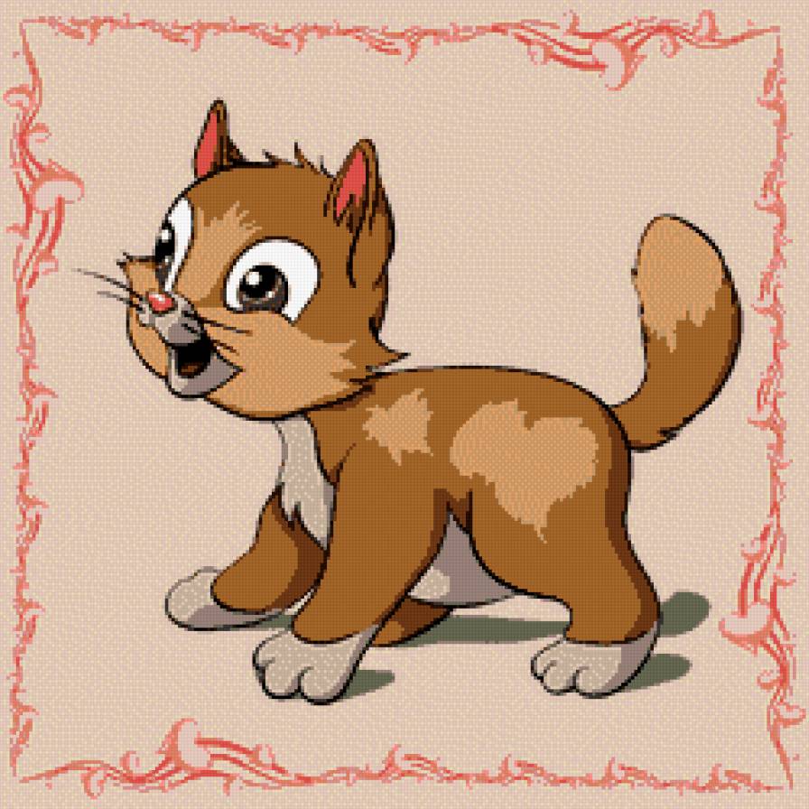 котейка - животные, детям, подушка, кошка, детское, кот, детская, котик, кошки - предпросмотр