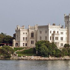 Схема вышивки «Замок Мирамаре»