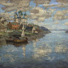 Схема вышивки «ОБЛАКА»