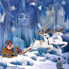 Схема вышивки «Снежная королева»