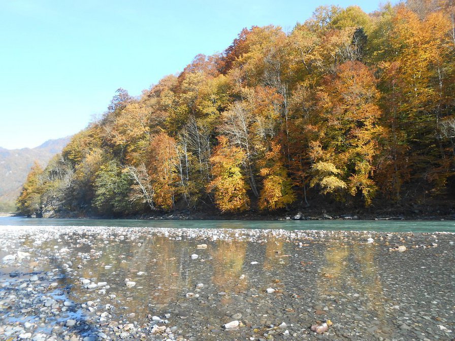 Вот и осень - природа, вода, пейзаж - оригинал