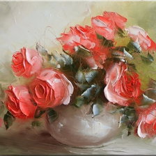 Схема вышивки «Розы»