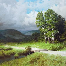 Схема вышивки «Лето»