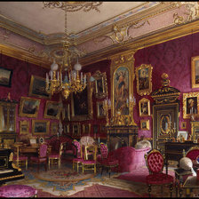 Схема вышивки «СЕРИЯ  "ОСОБНЯК БАРОНА ШТИГЛИЦА". КАБИНЕТ БАРОНЕССЫ»