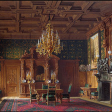 Схема вышивки «СЕРИЯ  "ОСОБНЯК БАРОНА ШТИГЛИЦА". СТОЛОВАЯ»