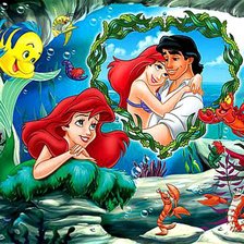 Схема вышивки «русалочка»