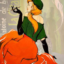 Схема вышивки «женский образ»