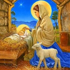 Схема вышивки «рождество»