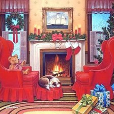 Схема вышивки «домашний уют»