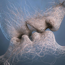 Схема вышивки «поцелуй»