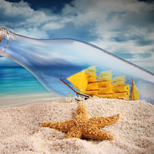 Схема вышивки «морской натюрморт»