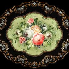 Схема вышивки «роспись»