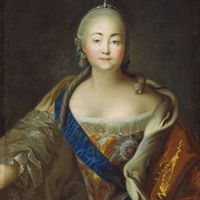 Схема вышивки «СЕРИЯ "ЦАРСКАЯ СЕМЬЯ".  ИМПЕРАТРИЦА ЕЛИЗАВЕТА ПЕТРОВНА»