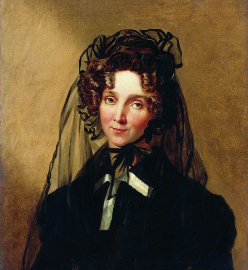 СЕРИЯ "ЦАРСКАЯ СЕМЬЯ".  ИМПЕРАТРИЦА ЕЛИЗАВЕТА  АЛЕКСЕЕВНА - кружево, платье, императрица, дама, портрет, бриллианты - оригинал