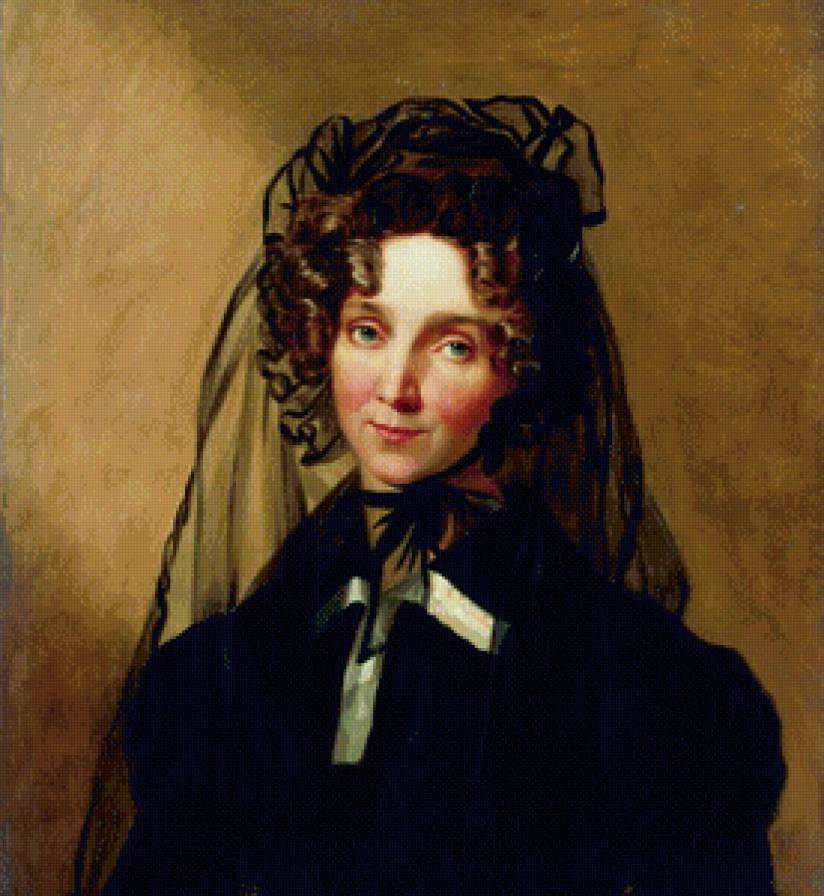 СЕРИЯ "ЦАРСКАЯ СЕМЬЯ".  ИМПЕРАТРИЦА ЕЛИЗАВЕТА  АЛЕКСЕЕВНА - кружево, портрет, императрица, платье, дама, бриллианты - предпросмотр