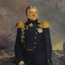 Схема вышивки «СЕРИЯ  "ПОРТРЕТЫ". ГРАФ, АДМИРАЛ ЛОГИН ПЕТРОВИЧ ГЕЙДЕН»