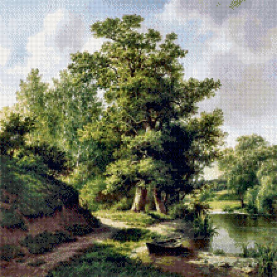 Лес - лес, берег, река - предпросмотр