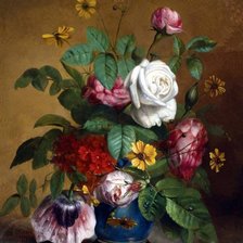 Схема вышивки «букет»