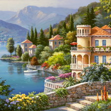 Схема вышивки «картина»