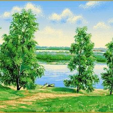 зеленые просторы