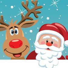 Схема вышивки «santa»