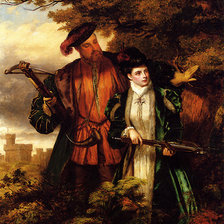 Схема вышивки «Lady Greensleeves»