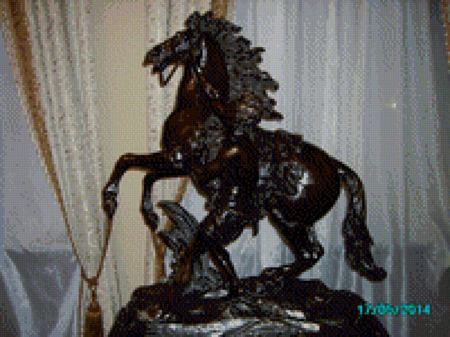 статуэтка - всадник, конь - предпросмотр