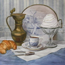 Схема вышивки «СЕРИЯ "НАТЮРМОРТЫ". К ЧАЮ»