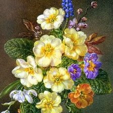 Схема вышивки «Цветы»