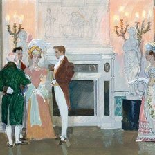 Схема вышивки «СВЕТСКИЙ РАУТ»