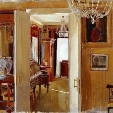 Схема вышивки «СЕРИЯ "ИНТЕРЬЕРЫ". КОМНАТЫ»