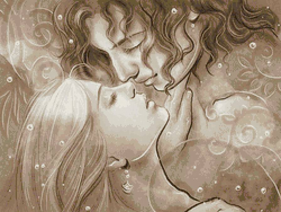 Нежность - люди, романтика, свидание, пара, любовь - предпросмотр