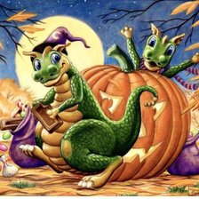 Схема вышивки «дракоши2»