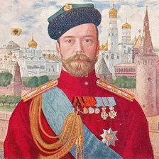 Схема вышивки «СЕРИЯ  "ЦАРСКАЯ СЕМЬЯ".  ИМПЕРАТОР НИКОЛАЙ II»