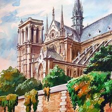 Схема вышивки «Париж»