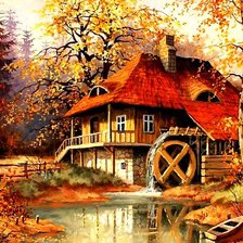 Схема вышивки «осень»