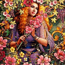 Схема вышивки «весна»