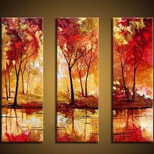 Схема вышивки «триптих»