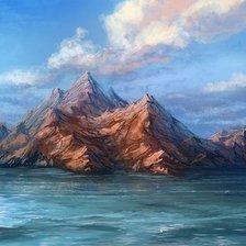 Схема вышивки «маяк»