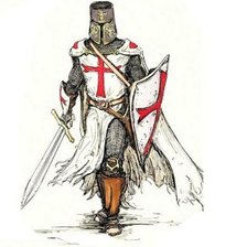 Схема вышивки «Крестоносец»