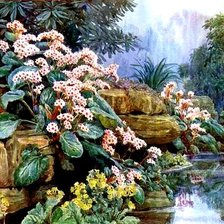 Схема вышивки «парк»