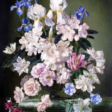 Схема вышивки «Букет цветов»