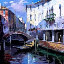 Схема вышивки «Венеция»