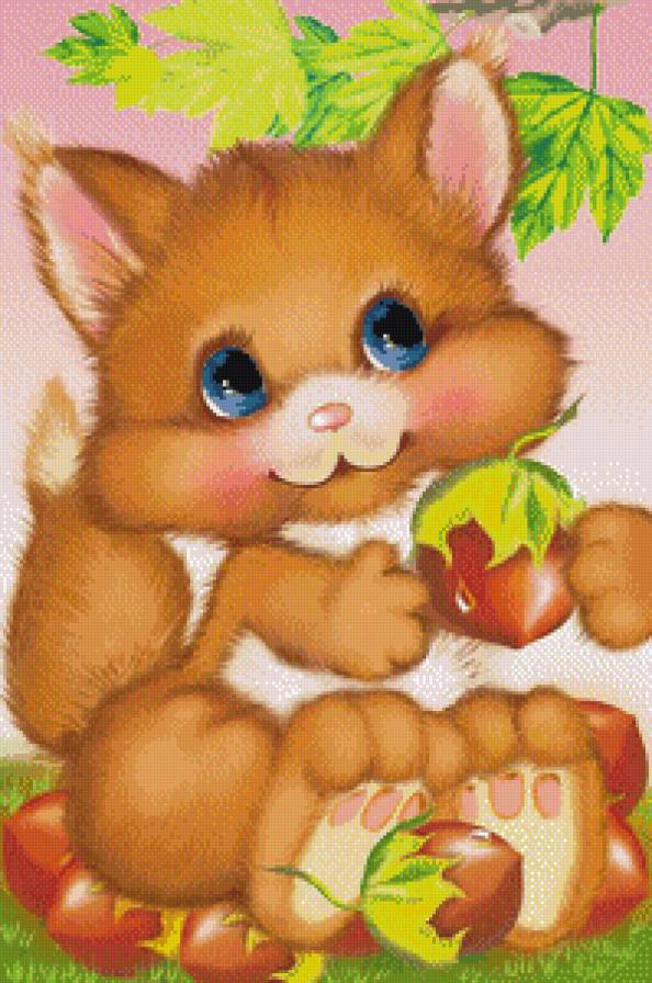 серия "детские" - детям.белочка - предпросмотр