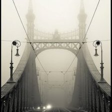 Схема вышивки «Триптих мост 3»