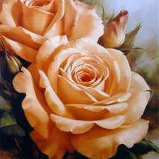 Схема вышивки «троянди4»